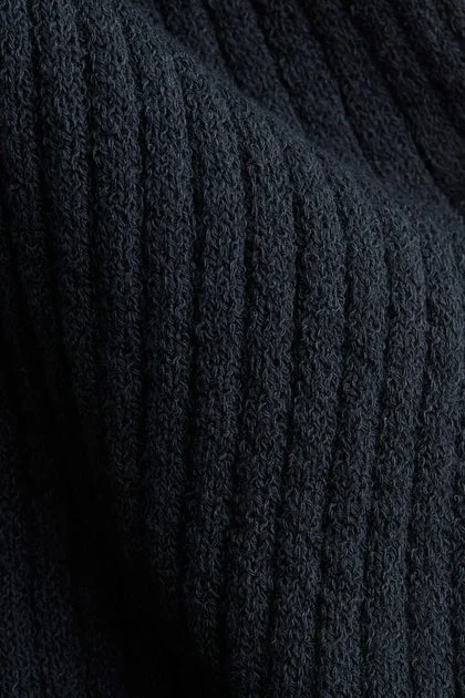 H&M Flared rib-knit trousers